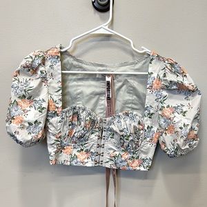 SOLD ELSEWHERE - House of CB Puff Sleeve Top